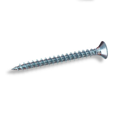 blue zinc chipboard screw